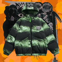 Dripwatch Lightning Reflective Puffer Jacket