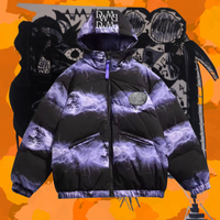 Dripwatch Lightning Reflective Puffer Jacket