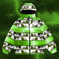 Dripwatch Thunderstorm Mirror Puffer Jacket