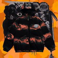 Dripwatch Lightning Reflective Puffer Jacket