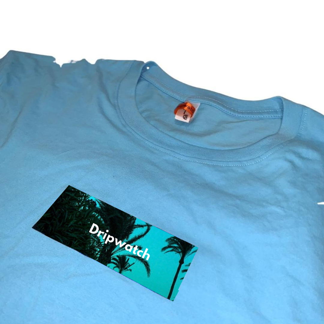 Dripwatch Palm Trees Reflective T-shirt