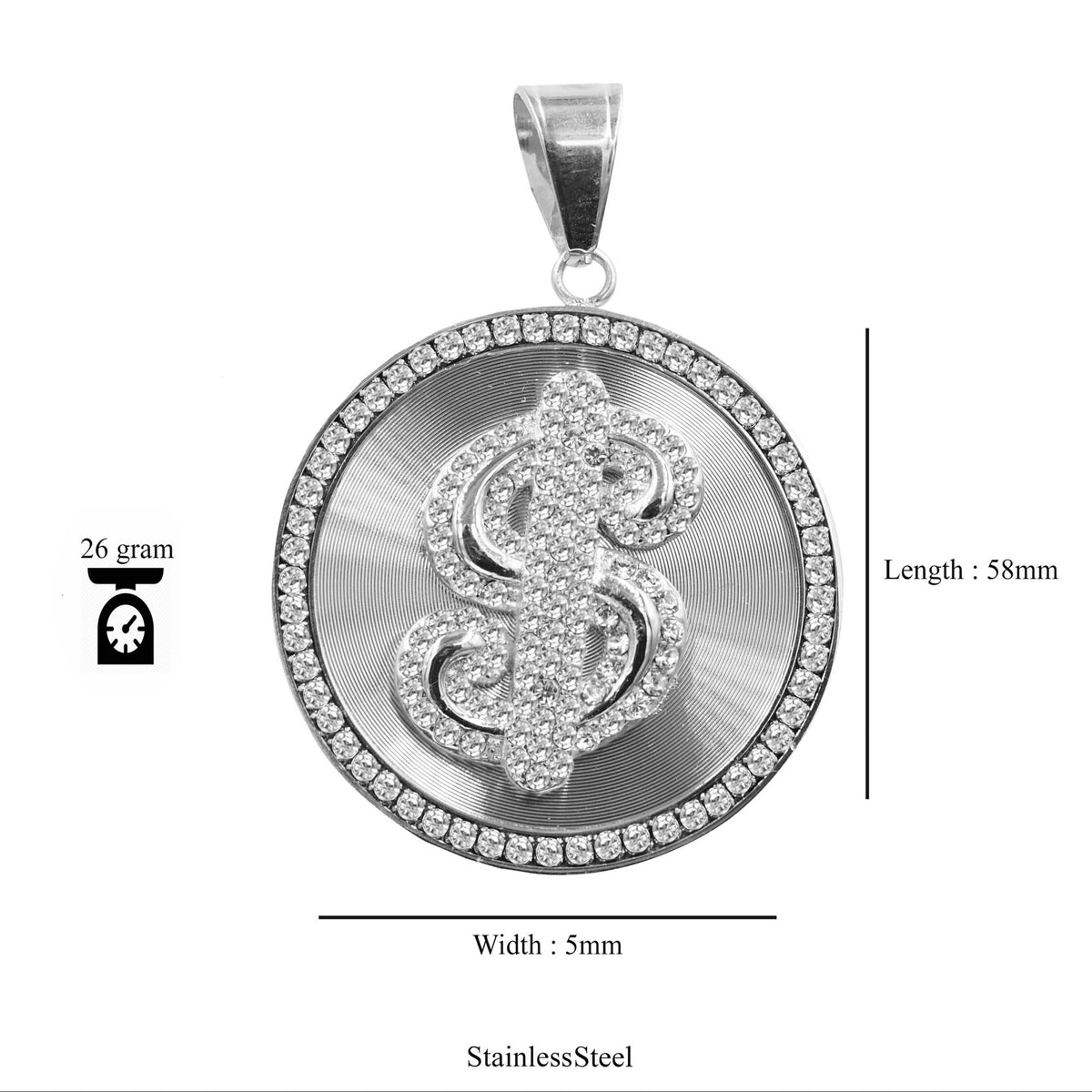 FADDY Steel Pendant