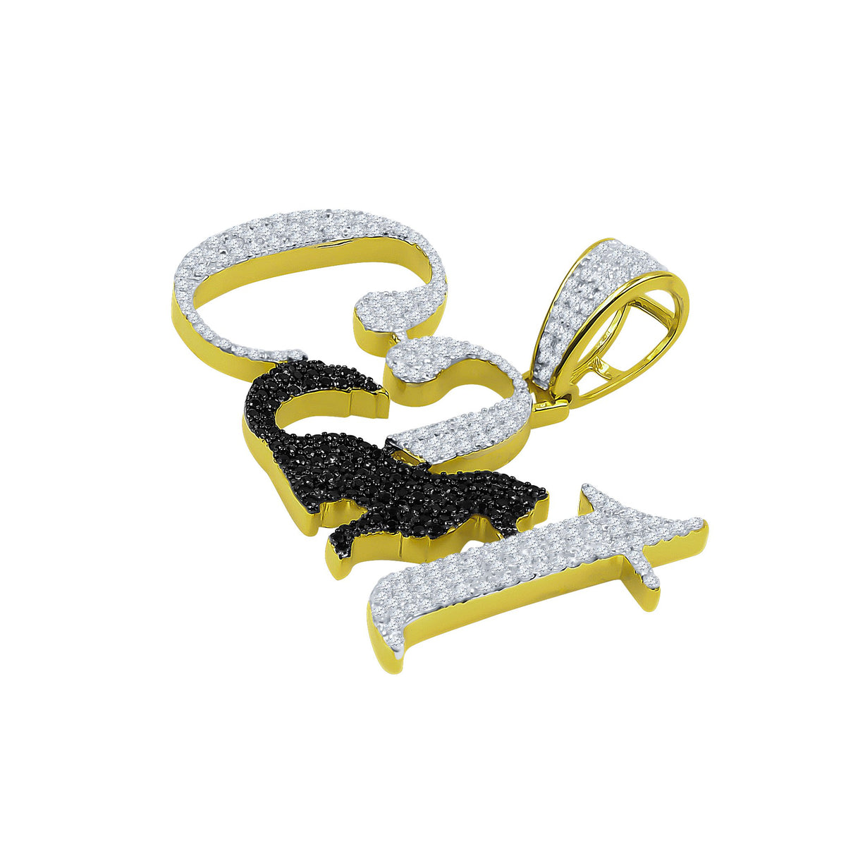 Feline Silver Pendant