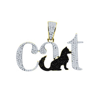 Feline Silver Pendant