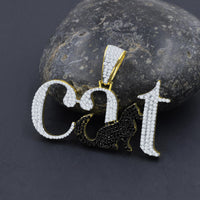 Feline Silver Pendant