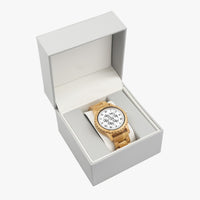 Dripwatch Italian Olive Lumber Wooden Watch