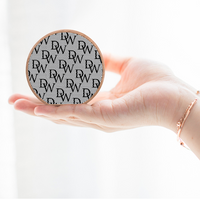 Dripwatch A60 Wireless Wood Grain White Bluetooth Speaker