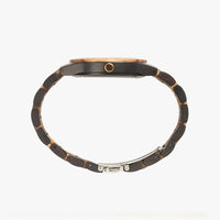 Dripwatch Roman Numerals Ebony Wooden Imperial Watch