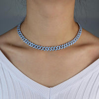 9mm-iced-out-vvs-cuban-chain-necklace-for-women-dripwatch.store