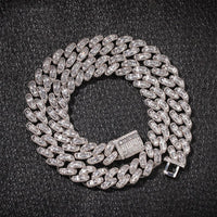 12 MM Baguette Cuban Link Chain