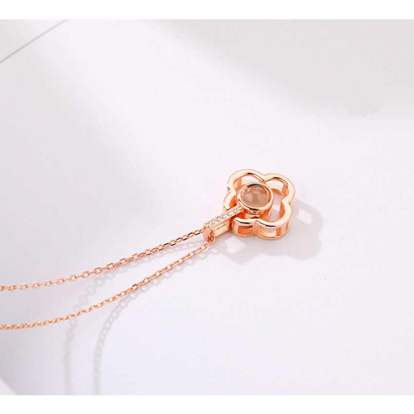 rose-gold-color-lucky-clover-100-languages-love-dripwatch.store