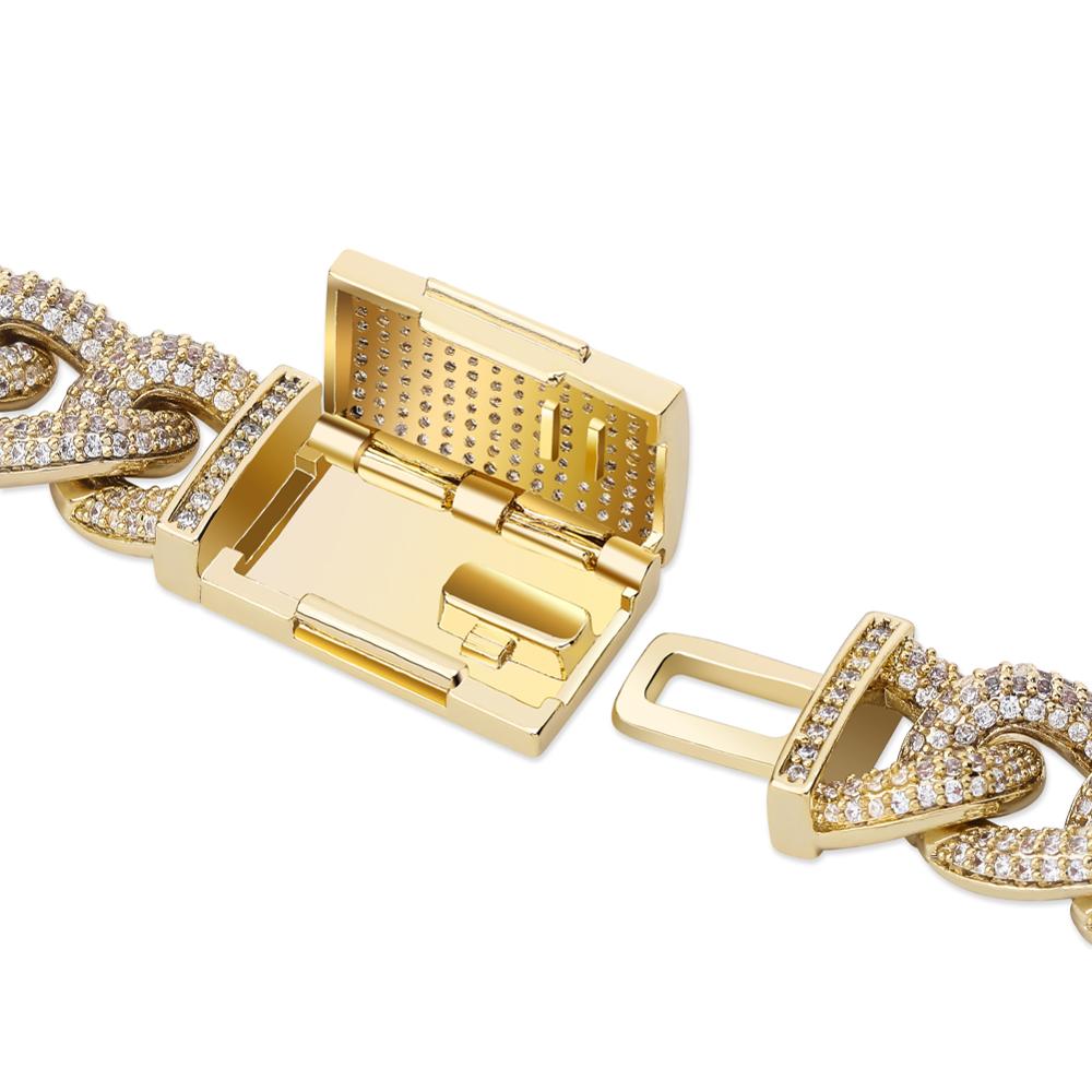 14MM Miami Infinity Link Cuban Chain Necklace