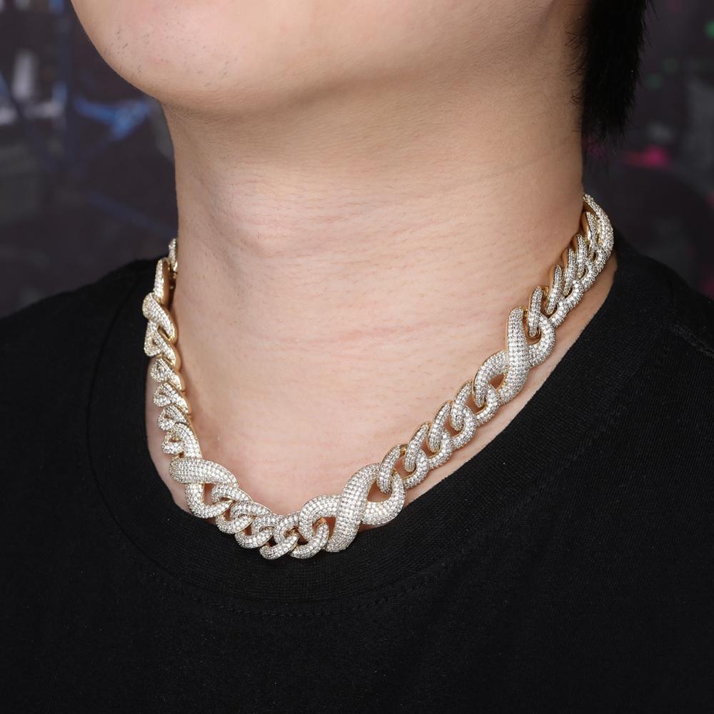 14MM Miami Infinity Link Cuban Chain Necklace