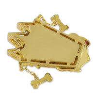 Iced Out Crash Bandicoot Pendant