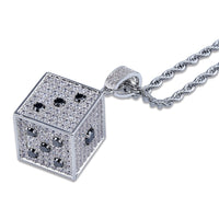 Iced Out Dice Pendant 🎲