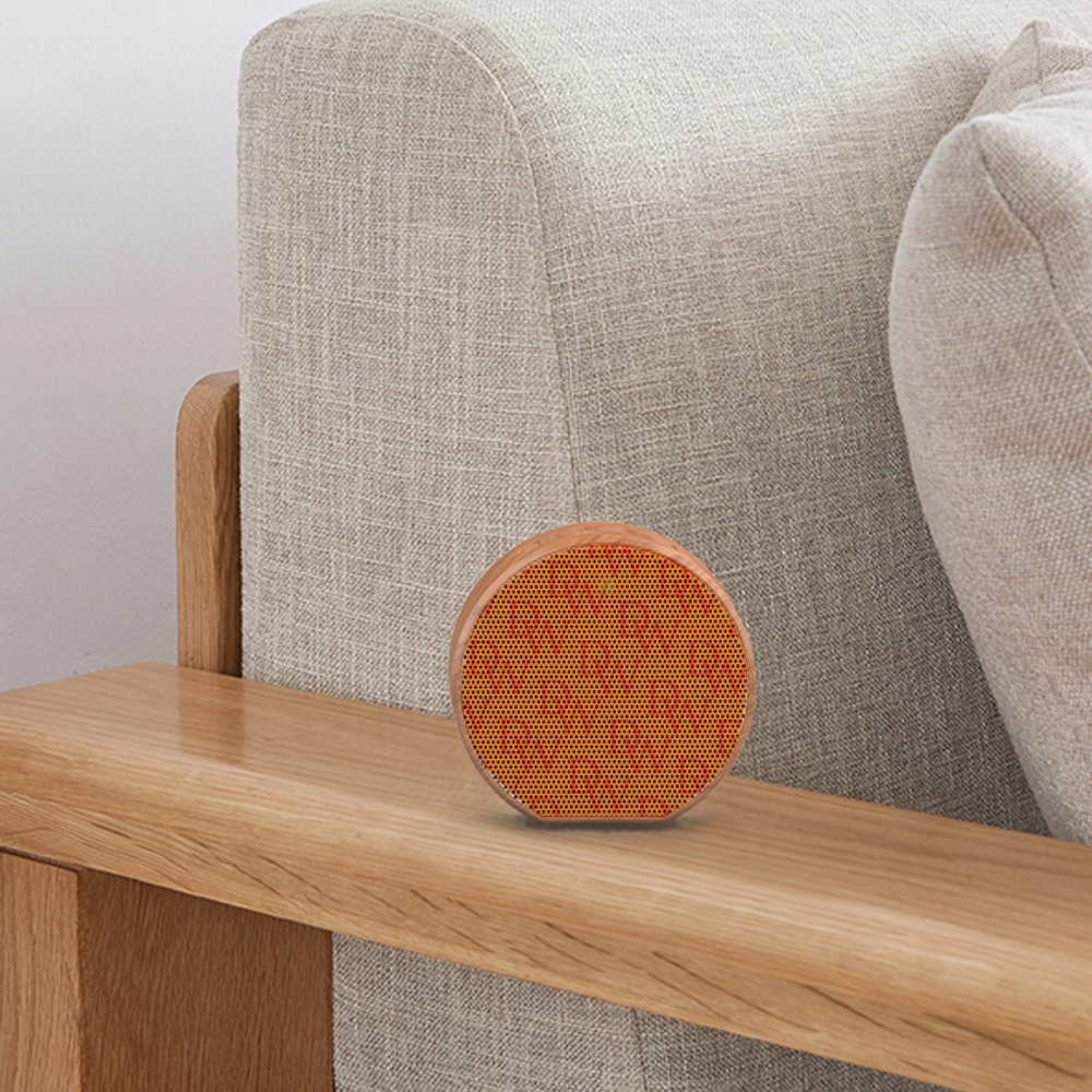 Dripwatch Imperial A60 Wireless Wood Grain Orange Bluetooth Speaker