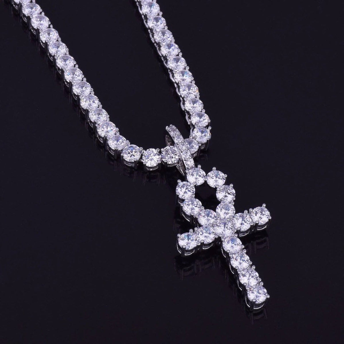 iced-out-zircon-ankh-cross-with-4mm-tennis-chain-necklace-set-dripwatch.store