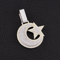 iced-out-half-crescent-moon-925-sterling-silver-pendant-for-men-dripwatch.store