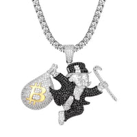 Bitcoin Monopoly Pendant