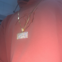 Iced Out VVS VISA Pendant