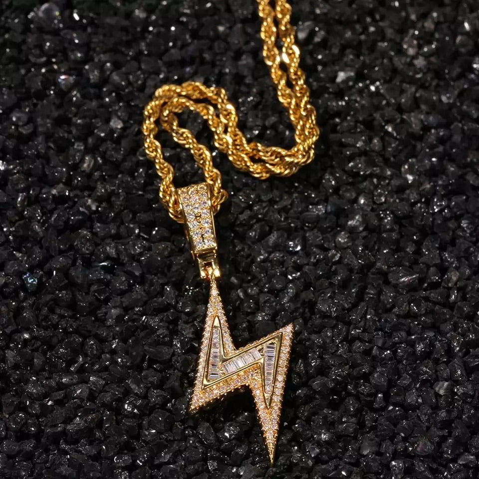Baguette Lightning Energy⚡️Pendant