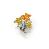 Ocean Reef 18k Gold Plated Ring