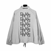 Dripwatch Calligraphy Reflective Windbreaker