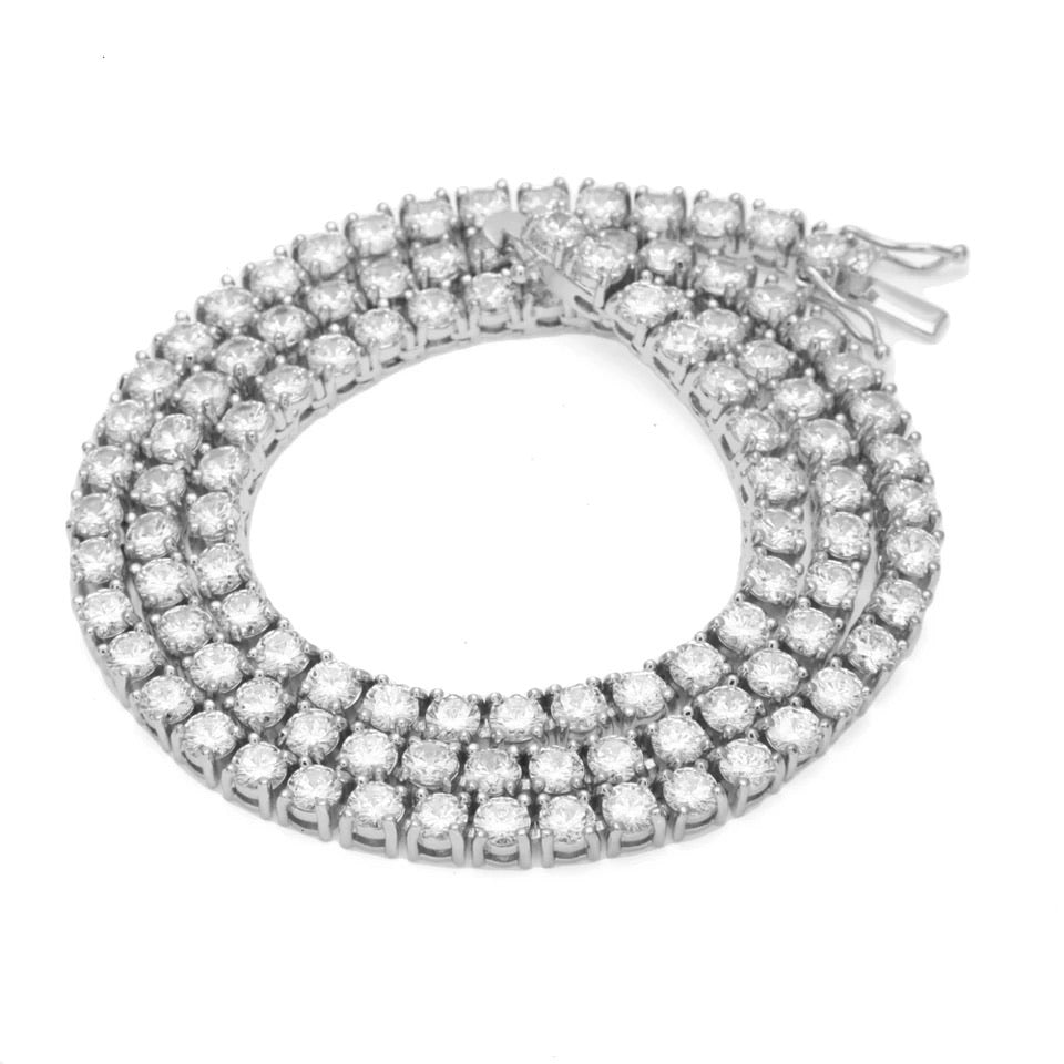17 Carat VVS Diamond Tennis Chain