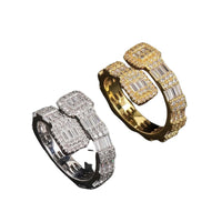 Dripwatch Iced Out Baguette Rings π₯