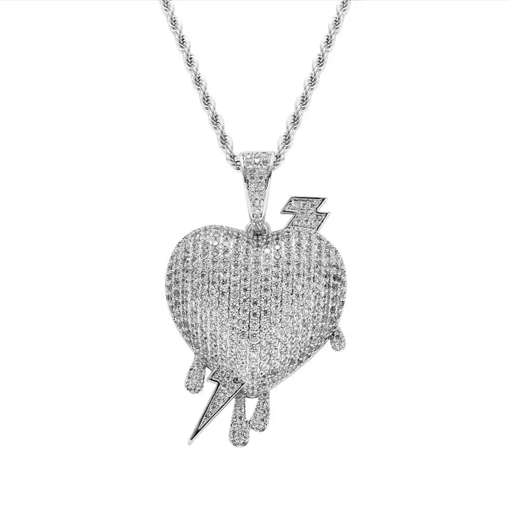 Flash Heart Pendant⚡️