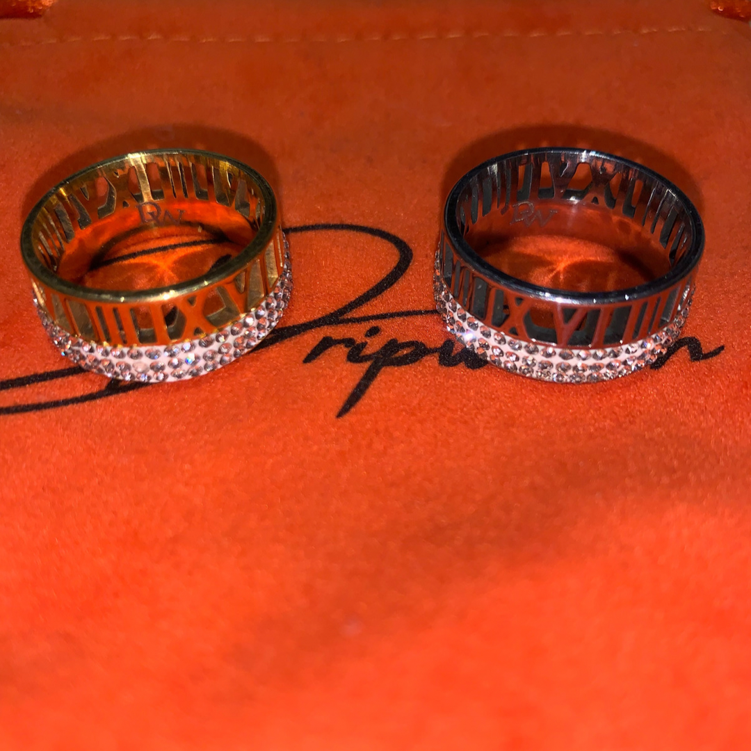 Dripwatch Time Is Money Imperial Imperial Pattern Ring DWP2