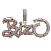 Script Custom Letters Pendant