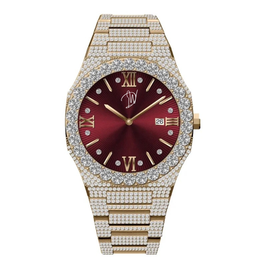 Dripwatch Iced Out Calligraphy Watch