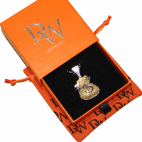 Orange Money Bag Pendant đź’°