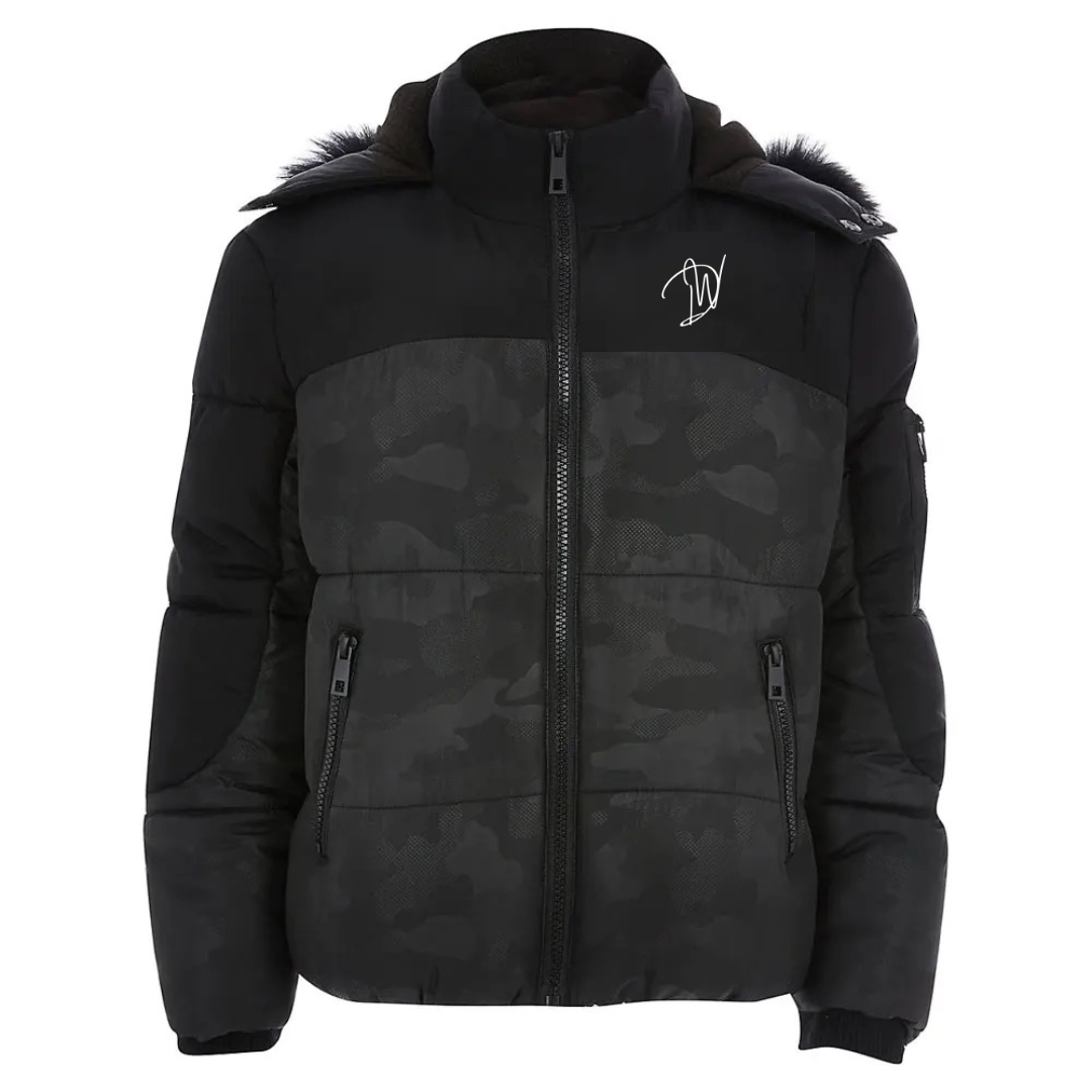 Dripwatch Camo Puffer Jacket