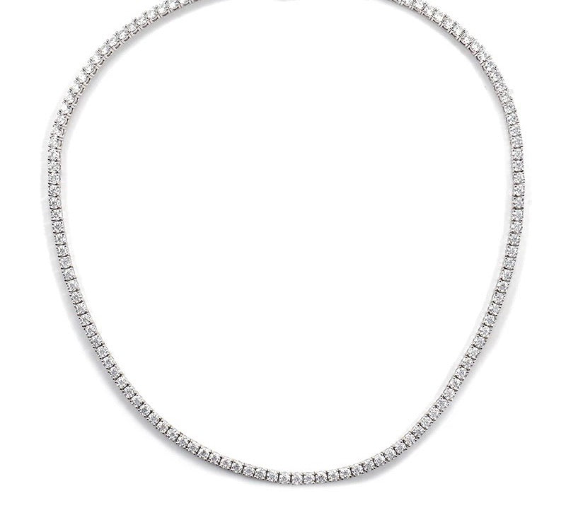17 Carat VVS Diamond Tennis Chain