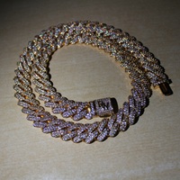 Dripwatch Iced Out 12mm Cuban Link Chain
