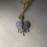 Dripwatch Broken Heart Pendant