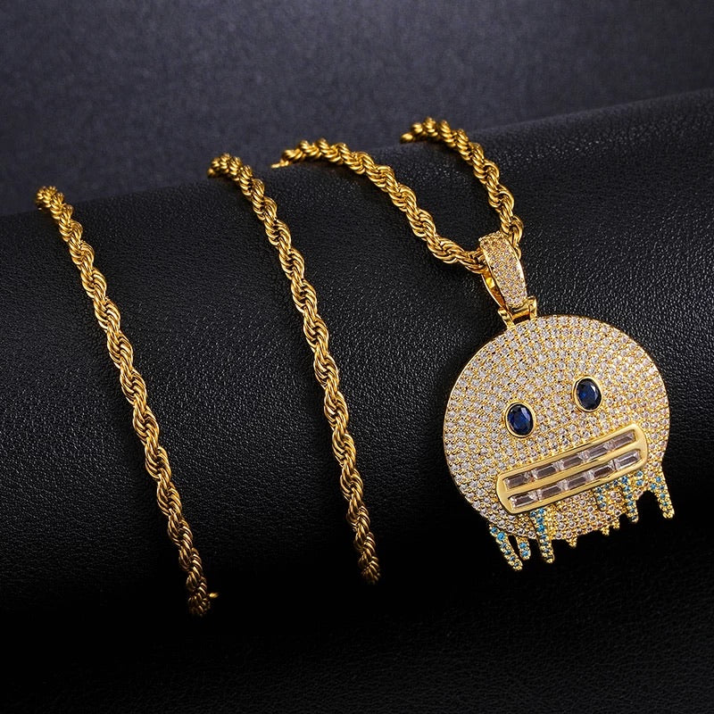 Dripwatch ❄️Baguette Grills Emoji Pendant🥖💧