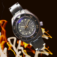 Dripwatch SCUBAMASTER Calligraphy Meteorite Watch