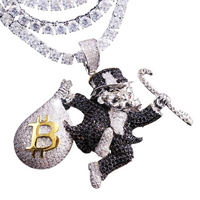 Bitcoin Monopoly Pendant
