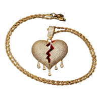 Dripwatch Broken Heart Pendant