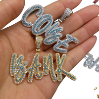 Script Custom Letters Pendant