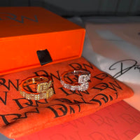 Dripwatch Iced Out Baguette Rings π₯