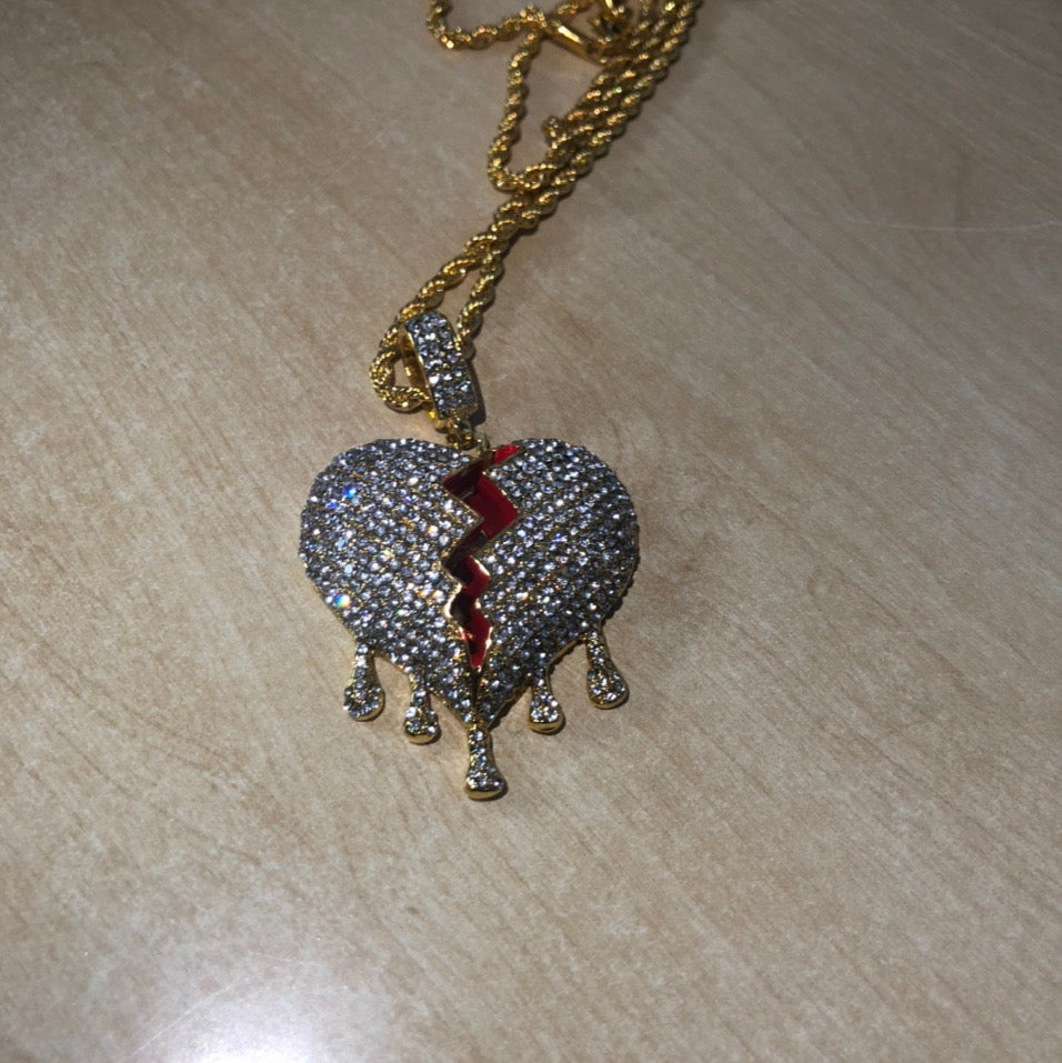 Dripwatch Broken Heart Pendant