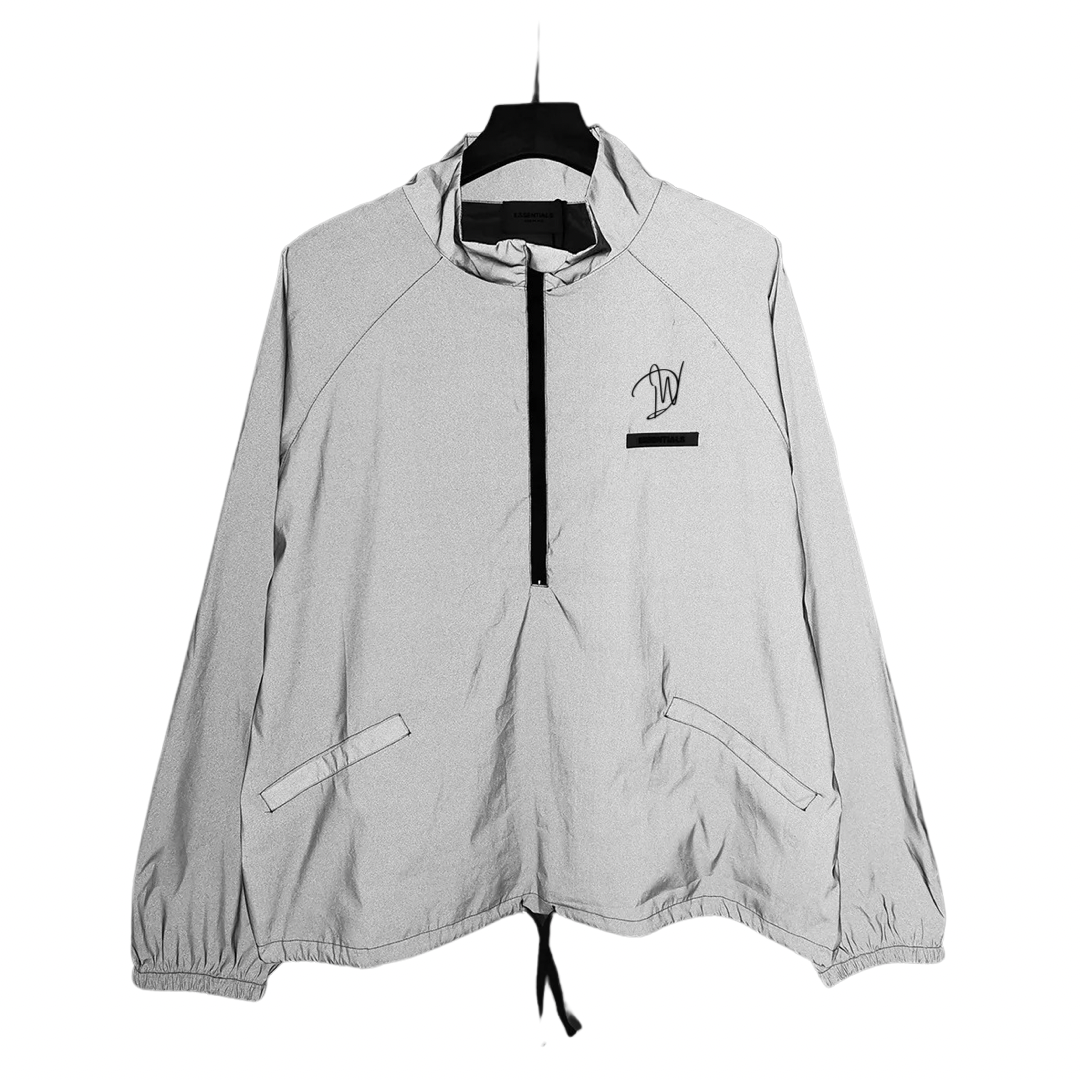 Dripwatch Calligraphy Reflective Windbreaker