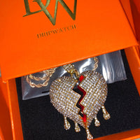 Dripwatch Broken Heart Pendant