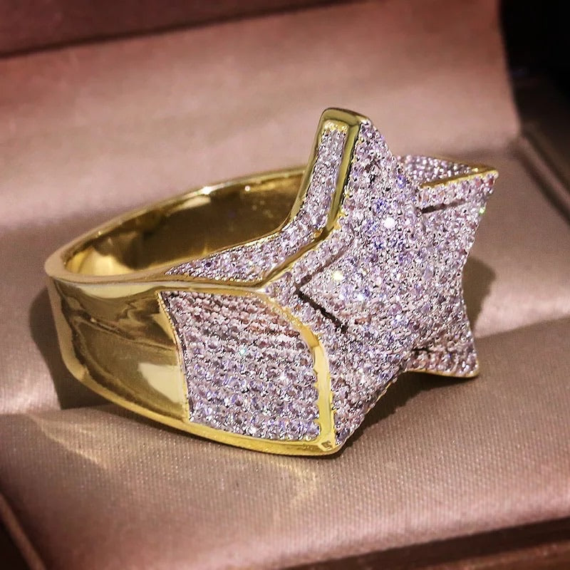 Pentagram Star Ring βοΈ