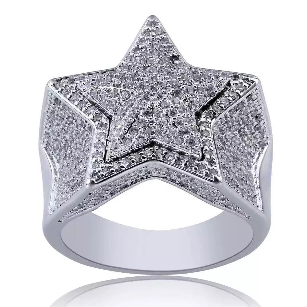 Pentagram Star Ring βοΈ