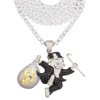 Bitcoin Monopoly Pendant